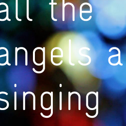 All the angels are singing Rupert Derben